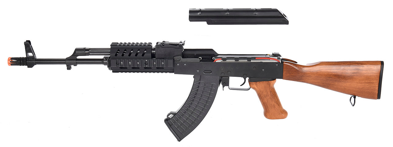 LCT Airsoft TX-63 / AK-63 RIS AEG Rifle (Real Wood)