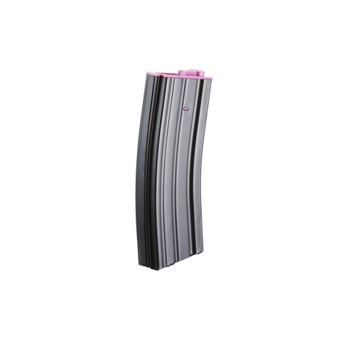 Lancer Tactical Metal Gen 2 300 Round High Capacity Airsoft Magazine for M4/M16 (Color: Black & Purple)