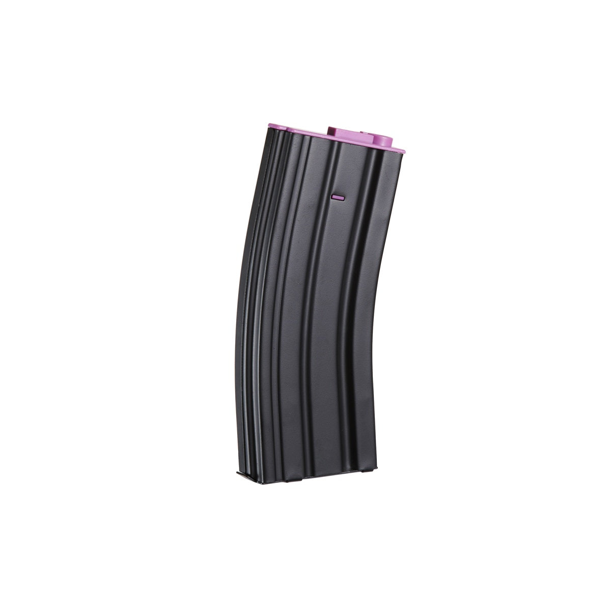 Lancer Tactical Metal Gen 2 120 Round Mid Capacity Airsoft Magazine for M4/M16 (Color: Black & Purple)