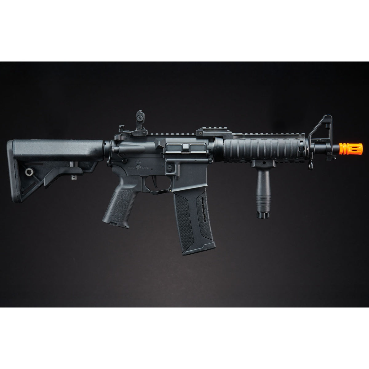 Lancer Tactical Gen 3 MK18 Mod 0 Nylon Polymer M4 Airsoft AEG Rifle (Color: Black)