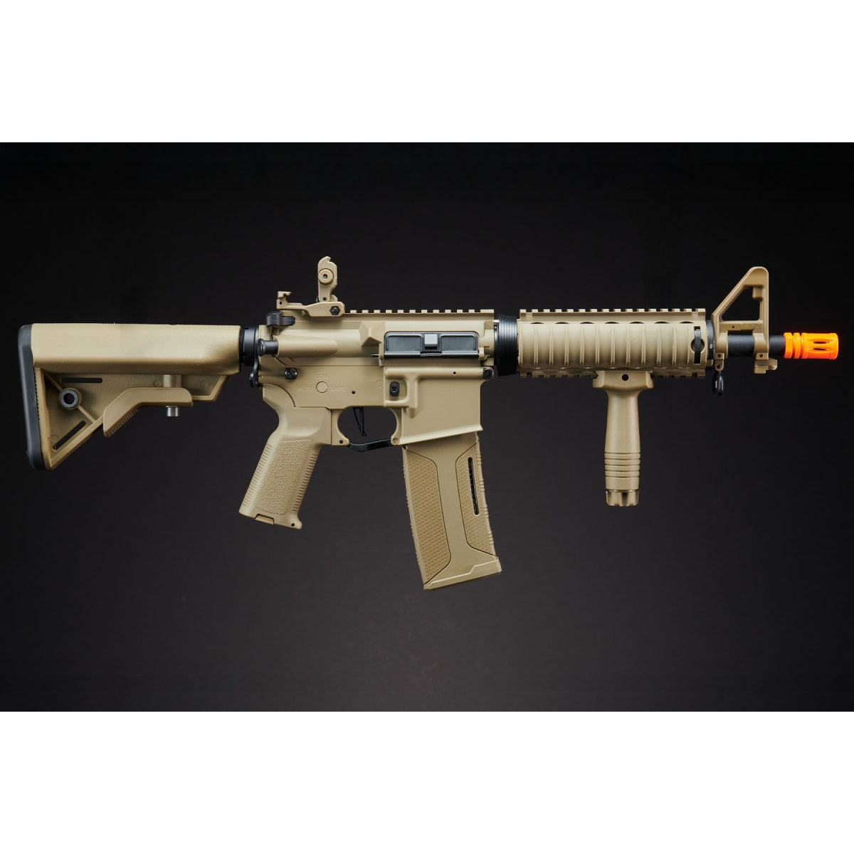 Lancer Tactical Gen 3 MK18 MOD 0 Field M4 Airsoft AEG Rifle (Color: Tan)