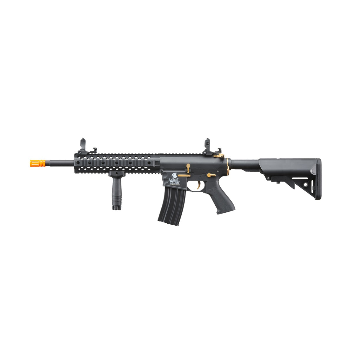 Lancer Tactical Gen 2 M4 Evo Airsoft AEG Rifle (Color: Black & Gold)