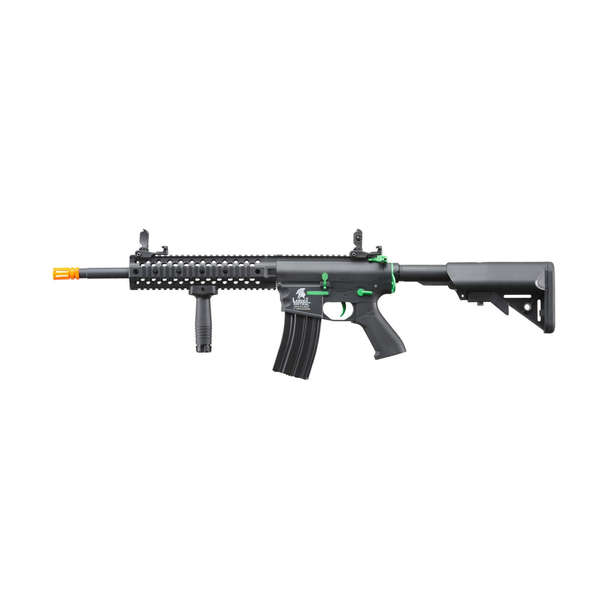 Lancer Tactical Gen 2 M4 Evo Airsoft AEG Rifle (Color: Black / Green)