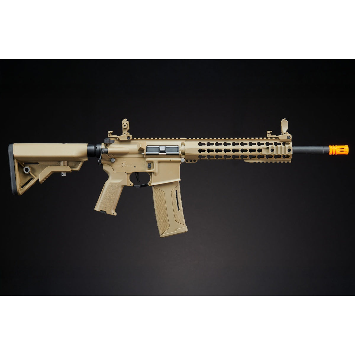 Lancer Tactical Gen 3 Keymod M4 Evo AEG Airsoft Rifle (Color: Tan)