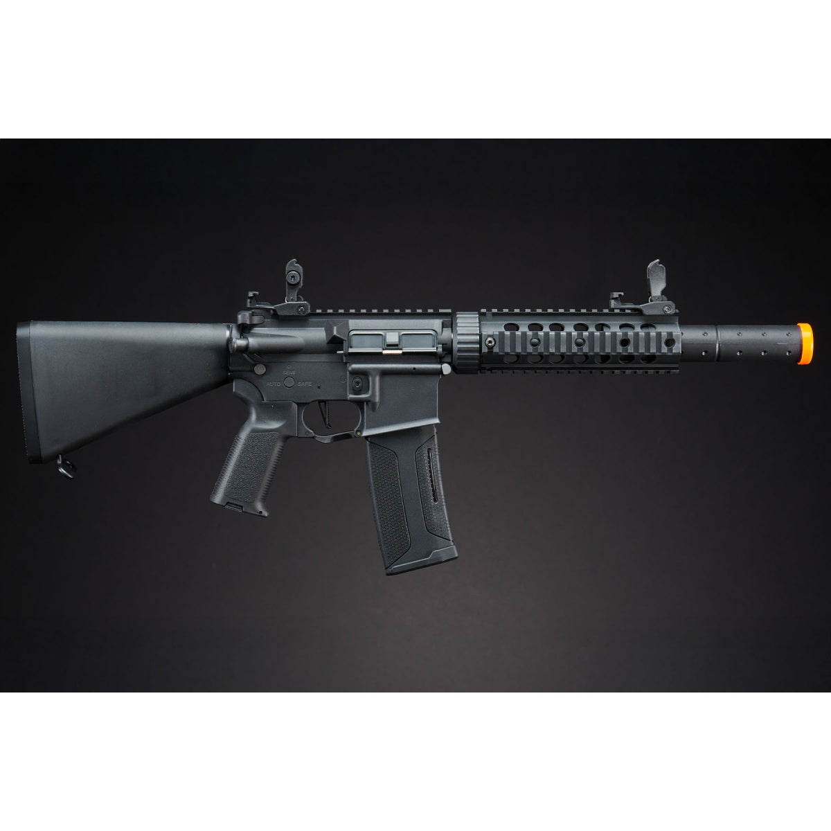 Lancer Tactical Gen 3 Nylon Polymer M4 SD Airsoft AEG Rifle w/ Stubby Stock (Color: Black)