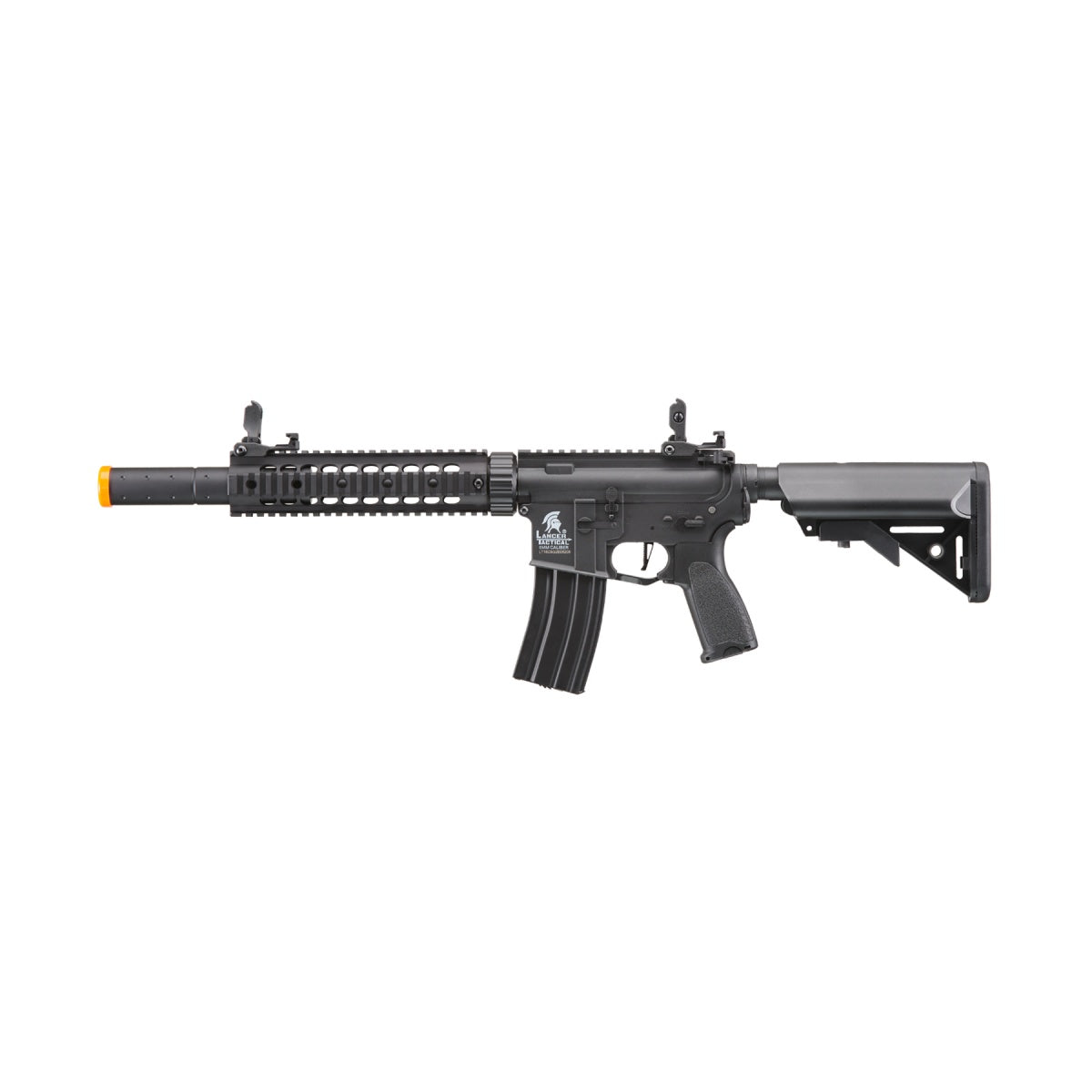 Lancer Tactical LT-15 Hybrid Gen 2 M4 SD 9" Airsoft AEG with Mock Suppressor (Black)