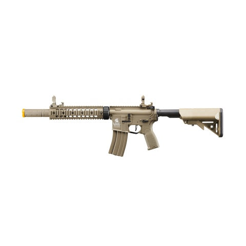 Lancer Tactical LT-15CT-G2-E Nylon Polymer Hybrid M4 Gen 2 SD AEG with Mock Suppressor (Tan)