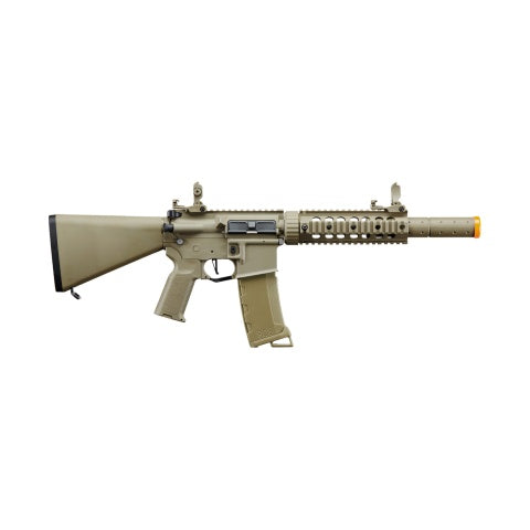 Lancer Tactical Gen 3 Nylon Polymer M4 SD Airsoft AEG Rifle w/ Stubby Stock (Color: Tan)