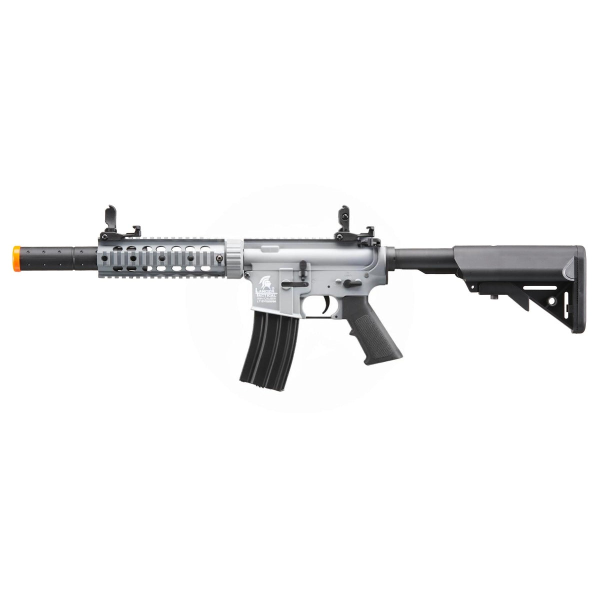 Lancer Tactical Gen 2 M4 SD Carbine Airsoft AEG Rifle (Color: Gray)
