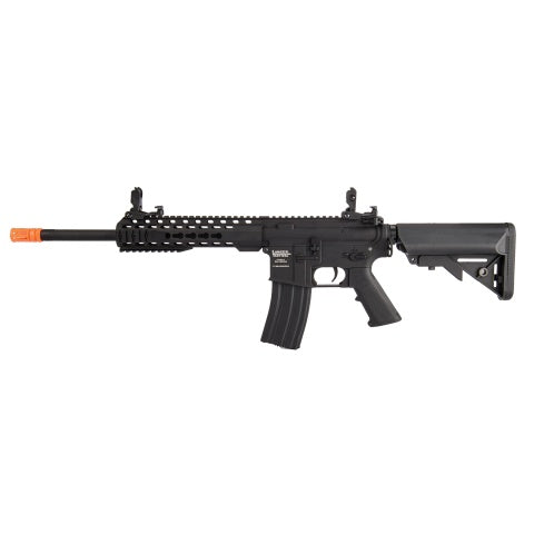 Lancer Tactical LT-19BL-G2-M Gen 2 Airsoft M4 Carbine 10" AEG Rifle (Black)