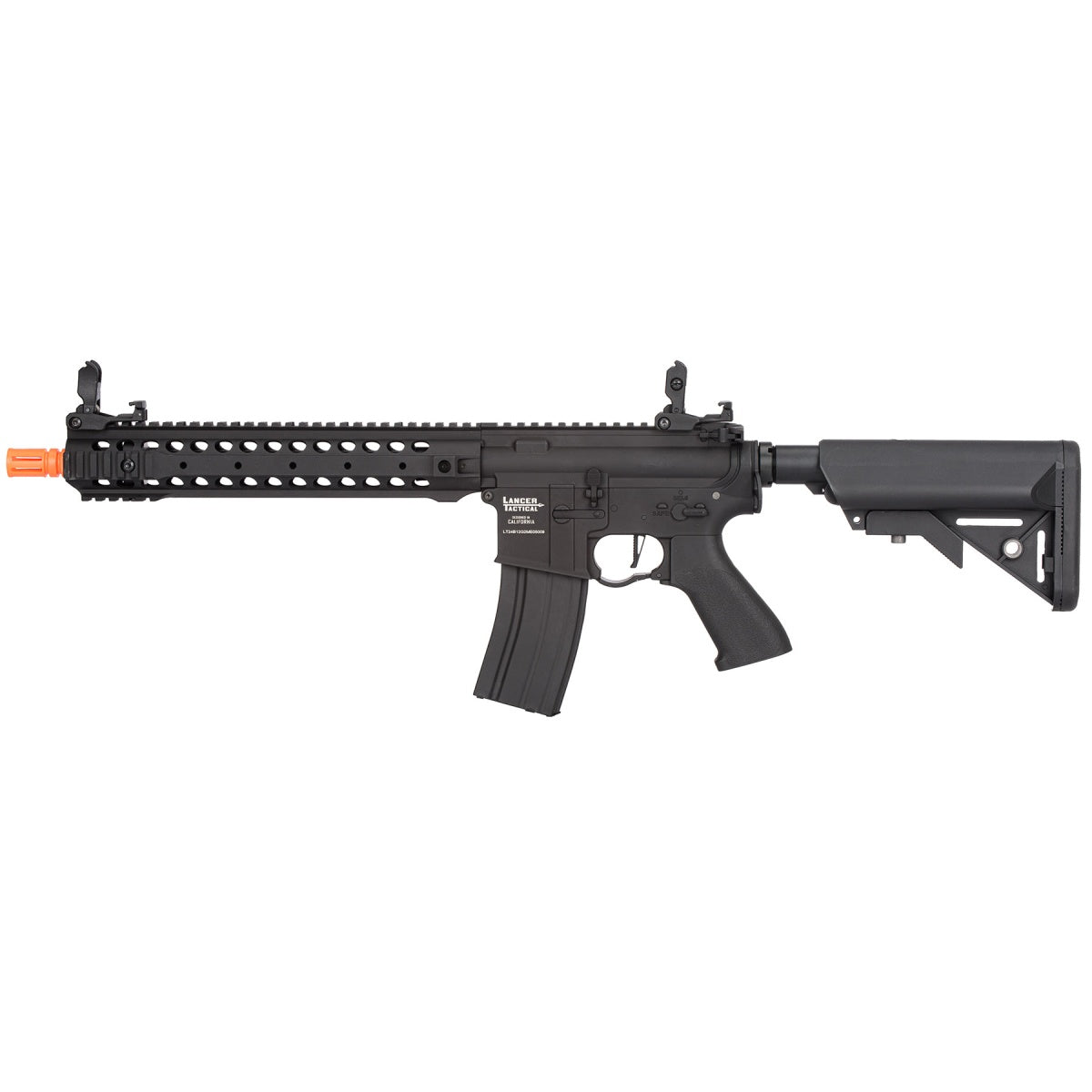 Lancer Tactical LT-24 ProLine Series 12" M4 AEG Rifle [High FPS] (Black)