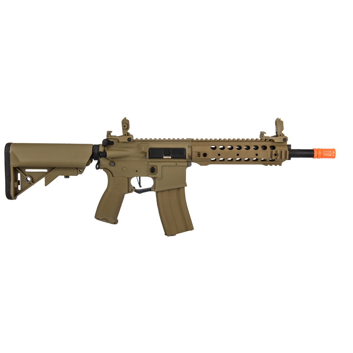 Lancer Tactical LT-24TA8-G2-E Hybrid M4 Carbine AEG Airsoft Rifle (Tan)