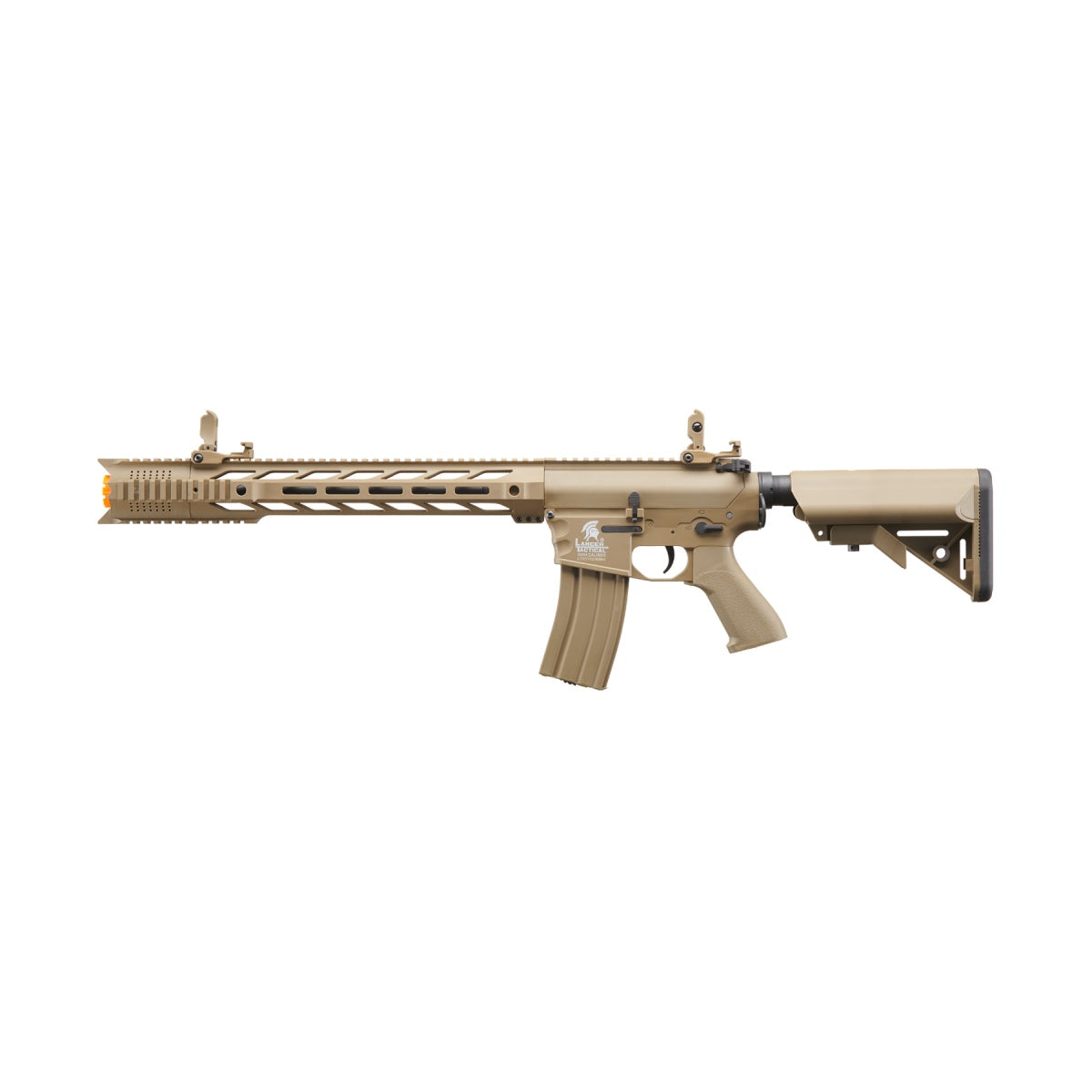 Lancer Tactical Low FPS Gen 2 SPR Interceptor Airsoft AEG Rifle (Color: Tan)