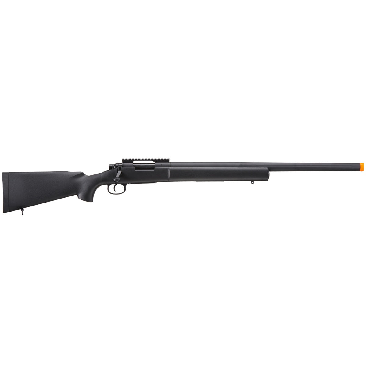 Lancer Tactical M24 High FPS Bolt Action Airsoft Sniper Rifle (Color: Black)