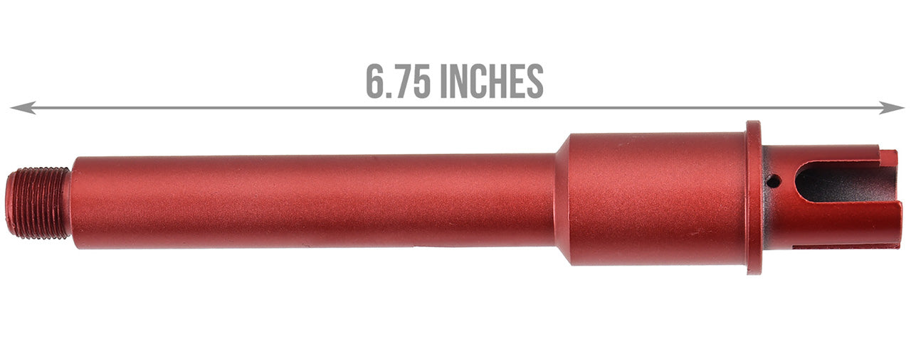 Lancer Tactical Enforcer Needletail One-Piece Outer Barrel (RED)