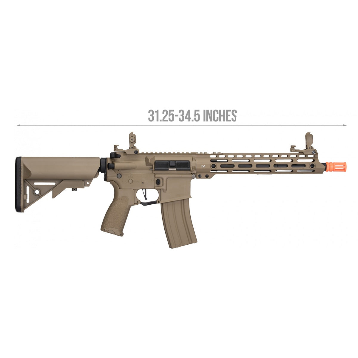Lancer Tactical Enforcer Hybrid Gen 2 BLACKBIRD AEG [HIGH FPS] - TAN - (GUN ONLY)