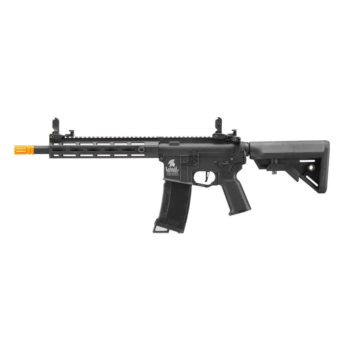 Lancer Tactical Gen 3 Hellion M-LOK 10" Airsoft M4 AEG (Color: Black)