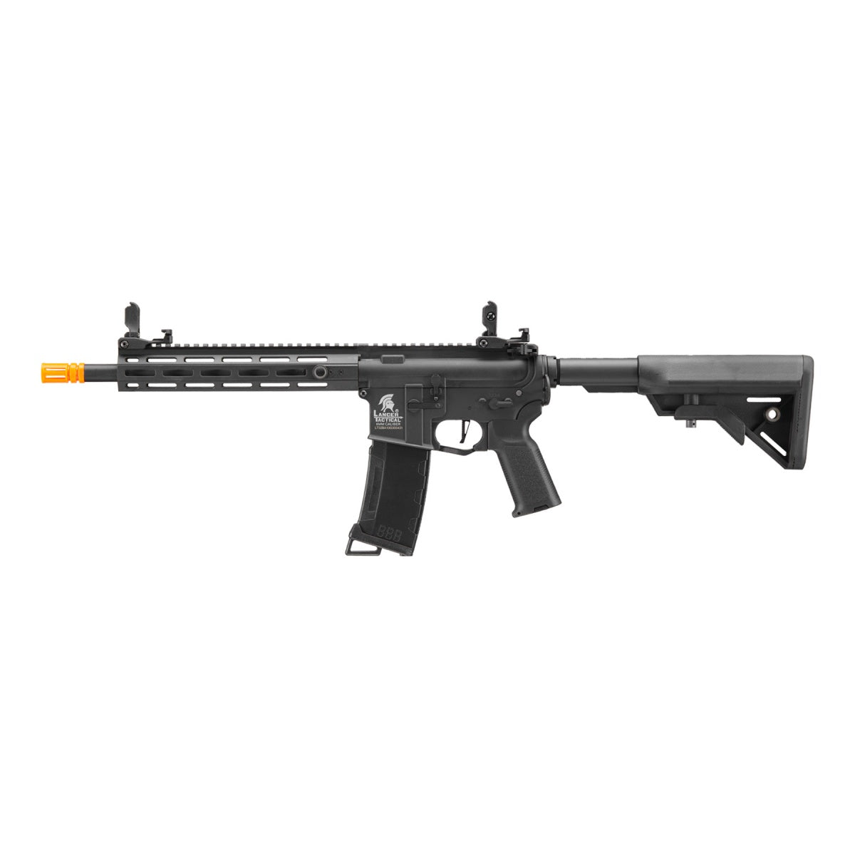 Lancer Tactical Gen 3 Hellion M-LOK 10" Airsoft M4 AEG (Color: Black)