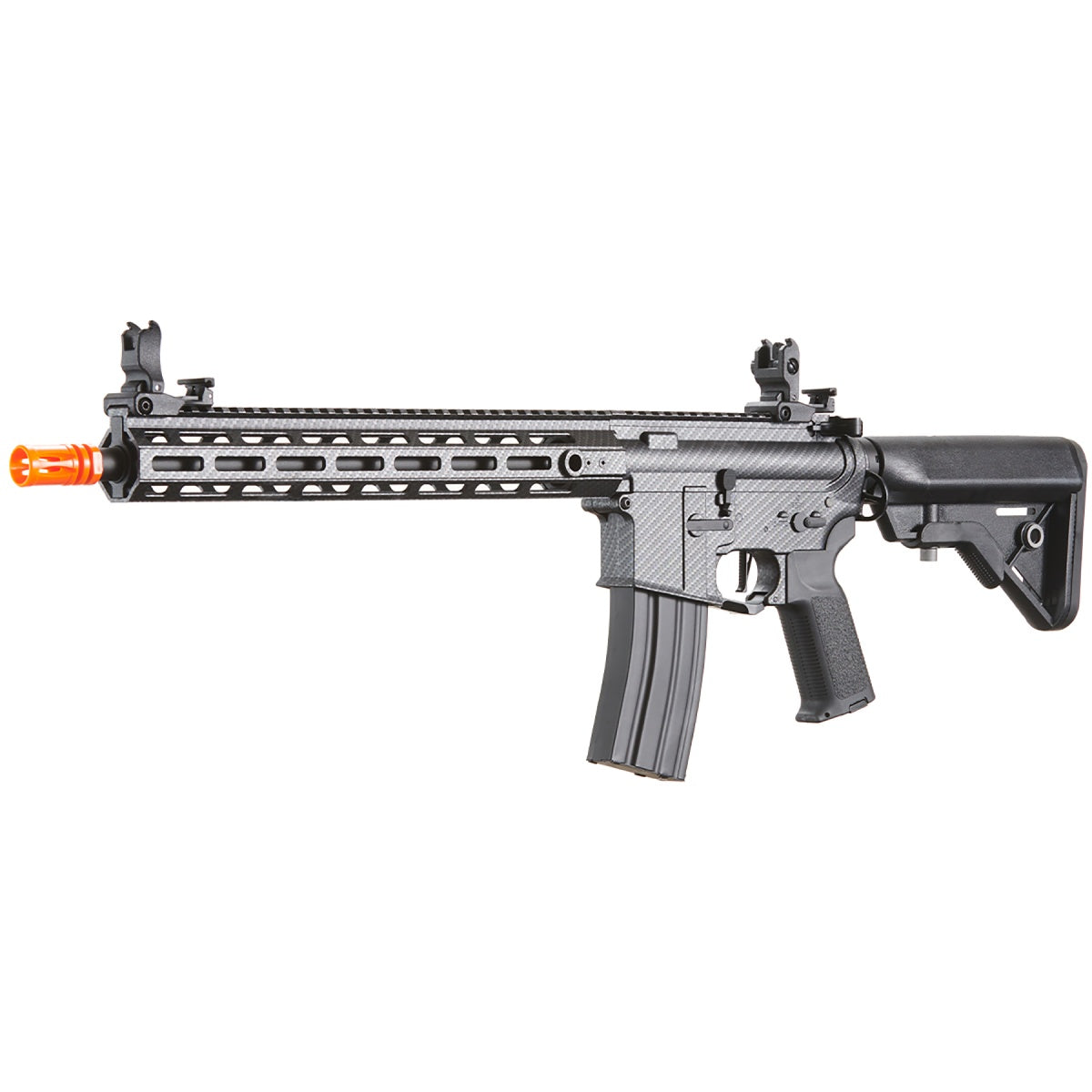 Lancer Tactical Gen 3 Hellion M-LOK 13" Airsoft M4 AEG (Black/Carbon)