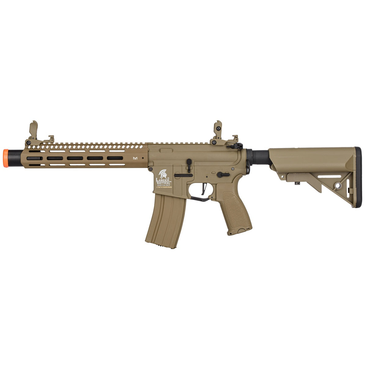 Lancer Tactical Hybrid Gen 2 Hellion M4 SPC Hybrid 10" ETU AEG Rifle (Tan)
