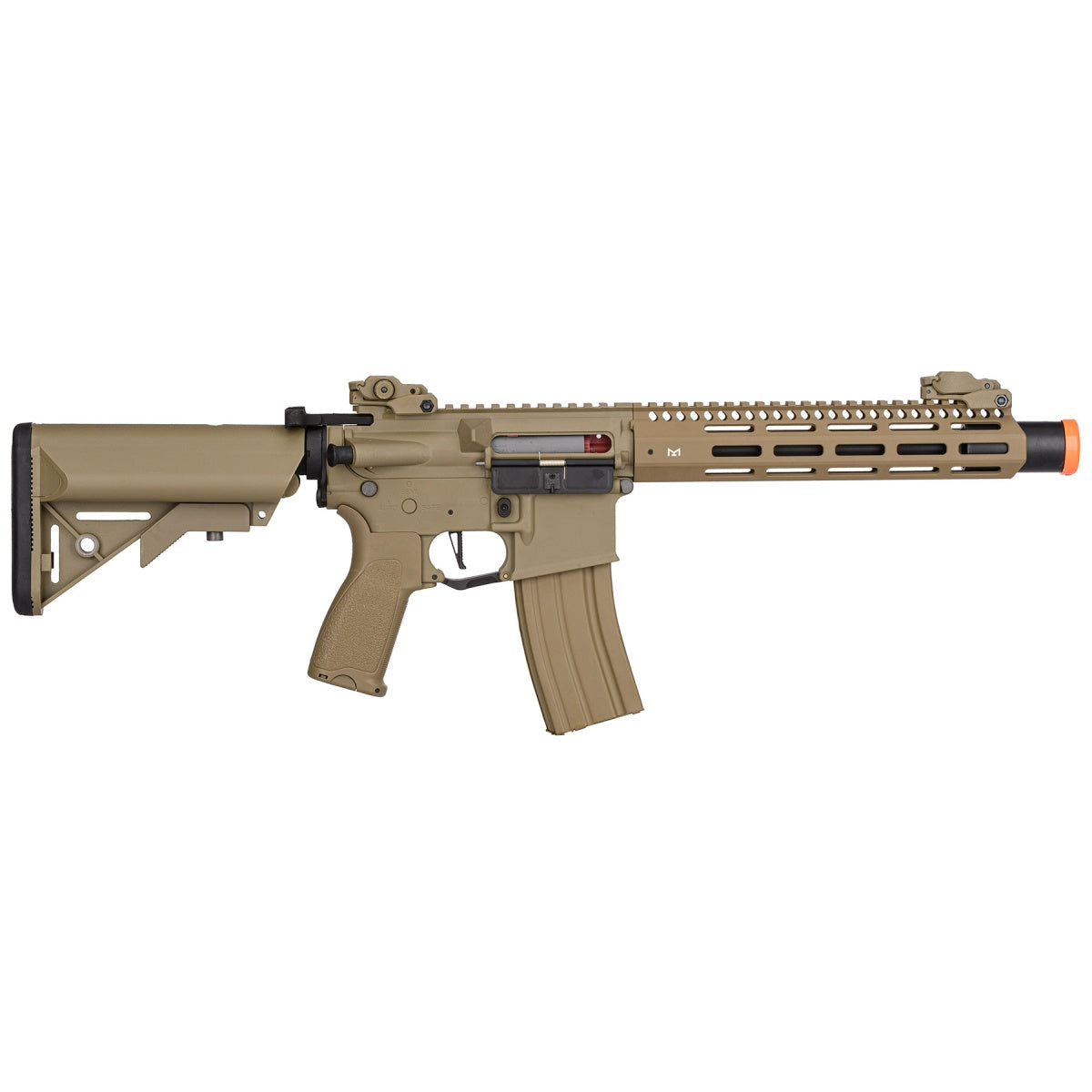Lancer Tactical Hybrid Gen 2 Hellion M4 SPC Hybrid 10" ETU AEG Rifle (Tan)