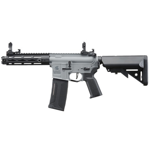 Lancer Tactical Gen 2 Hellion M-LOK 7" Airsoft M4 AEG (Color: Grey & Black)(Battery and Charger Included)