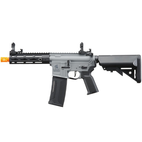 Lancer Tactical Gen 2 Hellion M-LOK 7" Airsoft M4 AEG (Color: Grey & Black)(Battery and Charger Included)
