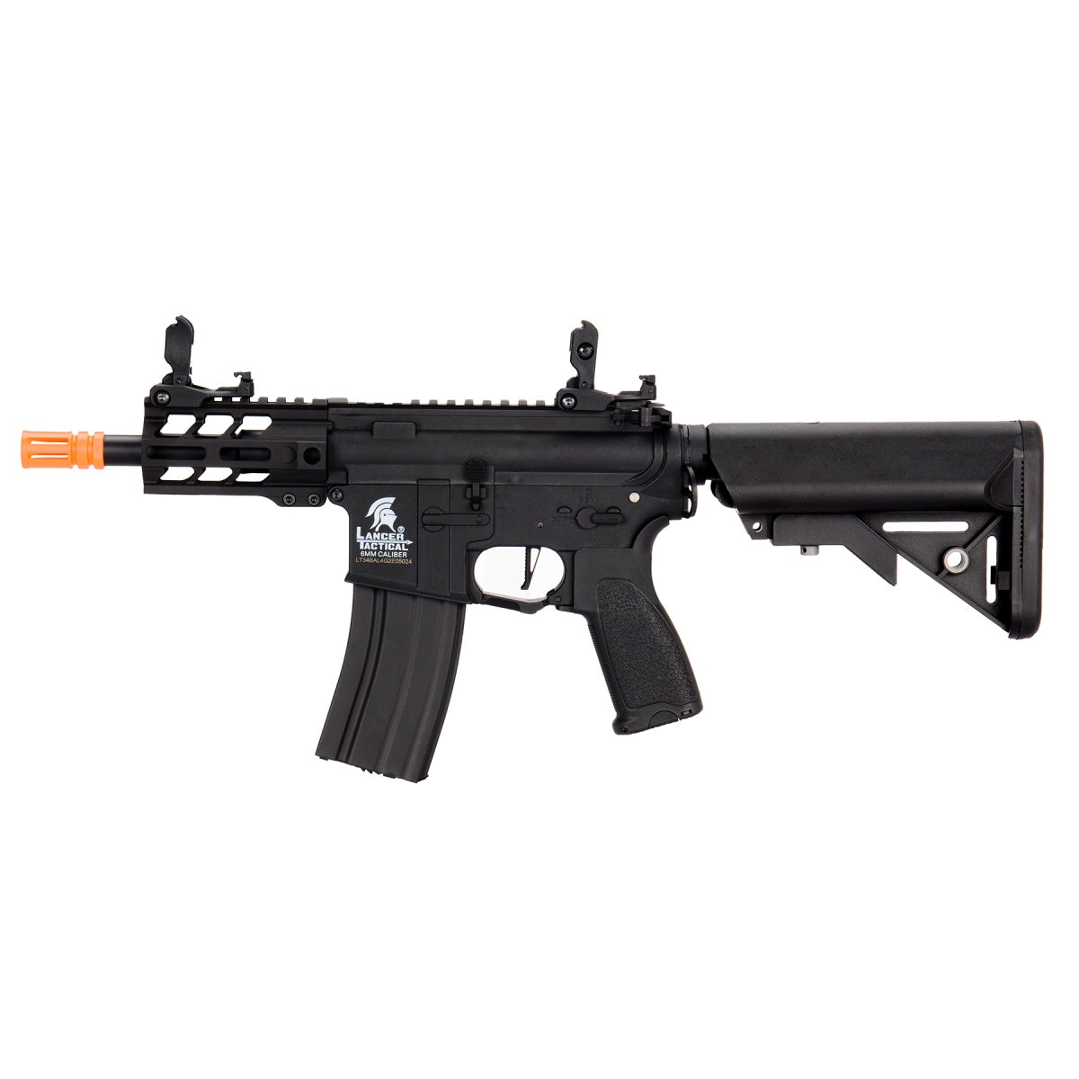Lancer Tactical Enforcer Hybrid Gen-2 Battle Hawk 4" Rail AEG Rifle, Black