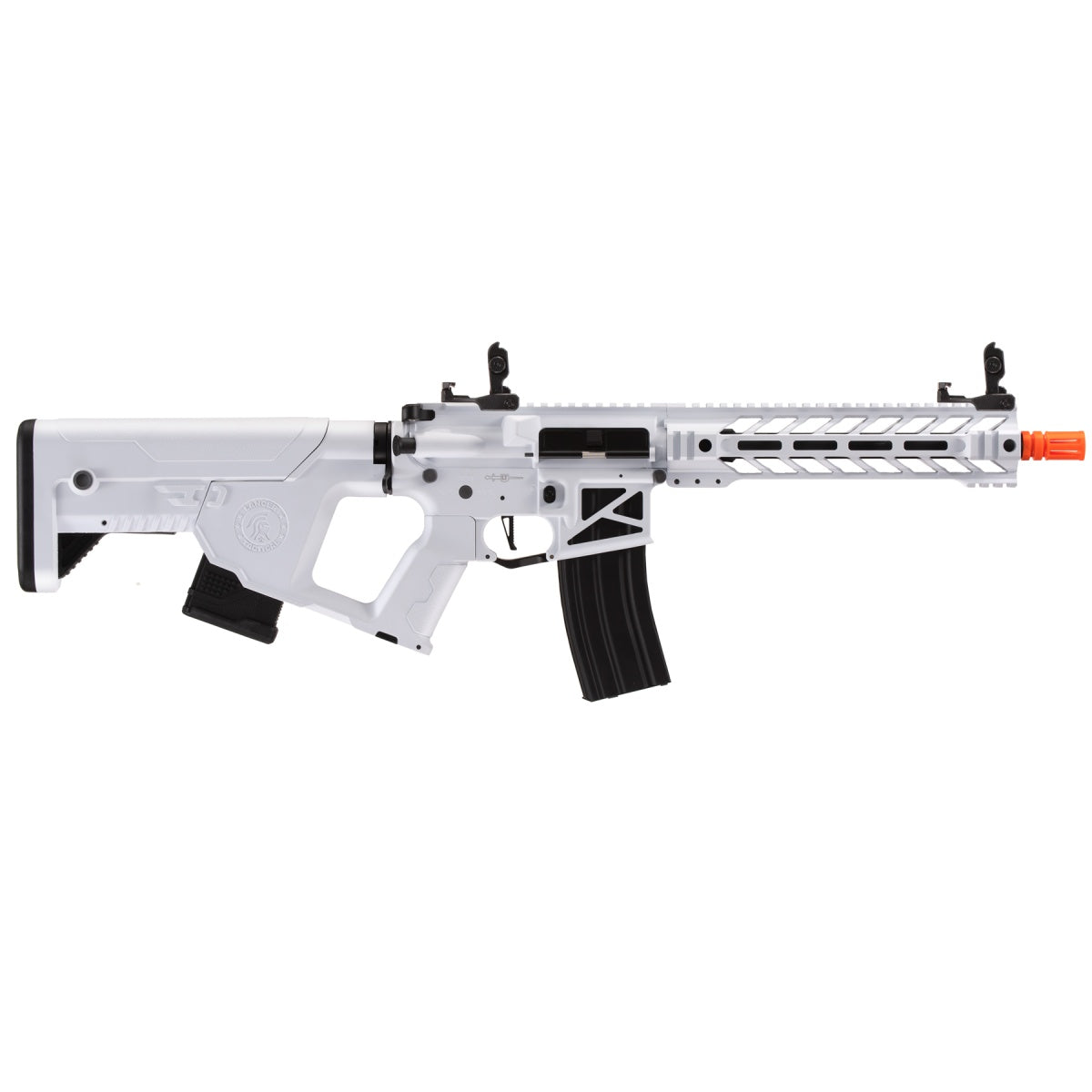 Lancer Tactical Enforcer Battle Hawk 10" Skeleton AEG w/ Alpha Stock (White)