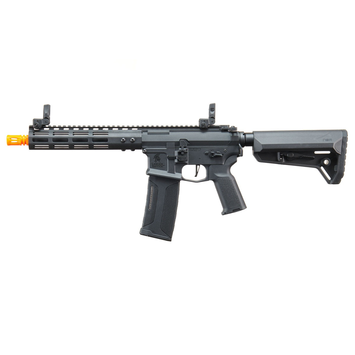 Lancer Tactical Gen 3 Archon 9" M-LOK M4 Airsoft Rifle w/ NSR Receiver & Delta Stock (Color: Black)