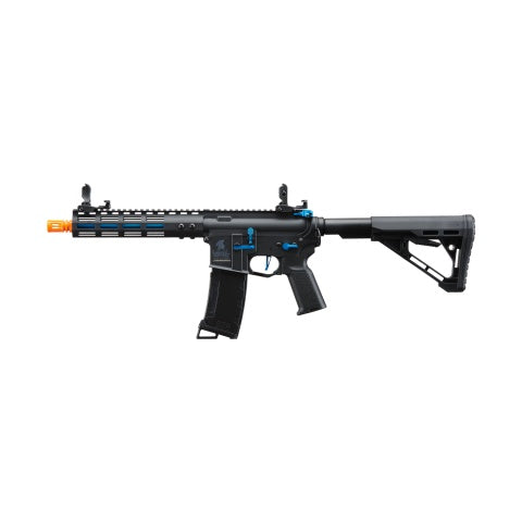 Lancer Tactical Gen 3 Archon 9" M-LOK M4 Airsoft Rifle w/ Delta Stock (Color: Black & Blue)