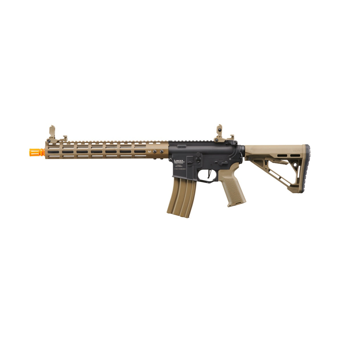 Lancer Tactical Archon 14" M-LOK Proline Series M4 Airsoft Rifle w/ Delta Stock (Color: Two-Tone)
