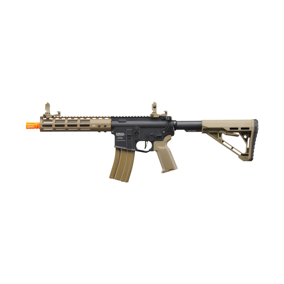 Lancer Tactical Archon 9" M-LOK Proline Series M4 Airsoft Rifle w/ Delta Stock (Color: Two-Tone)