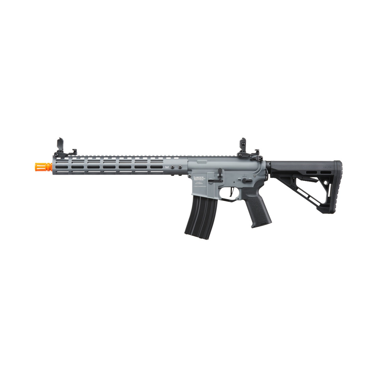 Lancer Tactical Archon 14" M-LOK Proline Series M4 Airsoft Rifle w/ Delta Stock (Color: Gray)