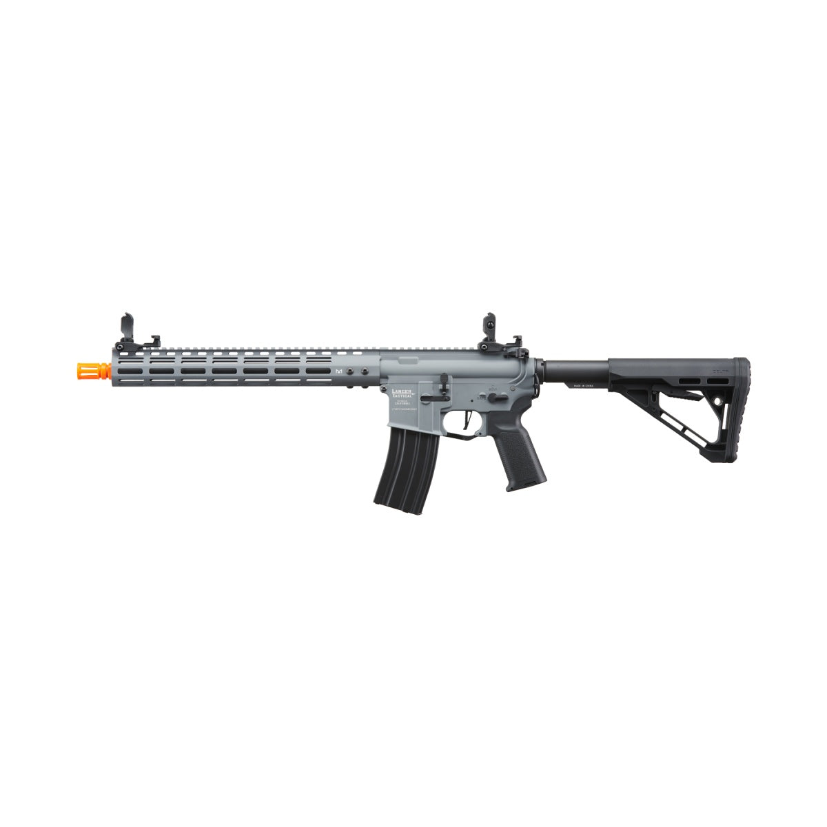 Lancer Tactical Archon 14" M-LOK Proline Series M4 Airsoft Rifle w/ Delta Stock (Color: Gray)