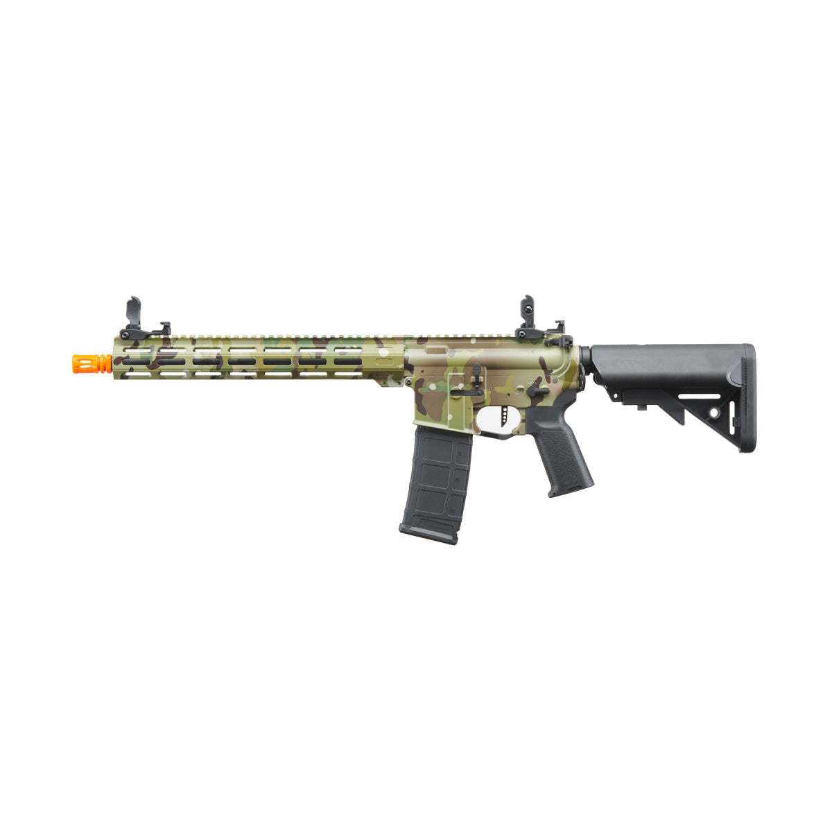 Lancer Tactical Viking 13" M-LOK Proline Series M4 Airsoft Rifle w/ Crane Stock (Color: Multi)