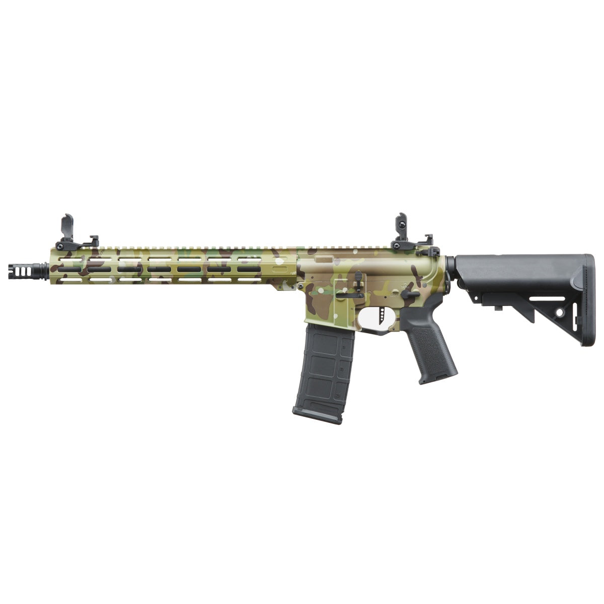 Lancer Tactical Viking 13" M-LOK Proline Series M4 Airsoft Rifle w/ Crane Stock (Color: Multi)