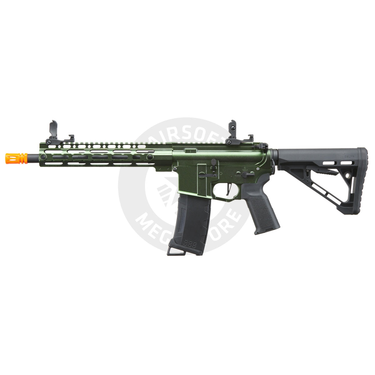 Lancer Tactical Gen 3 M-LOK 10" Airsoft M4 AEG with Delta Stock (Color: Hypershift Sunsets)