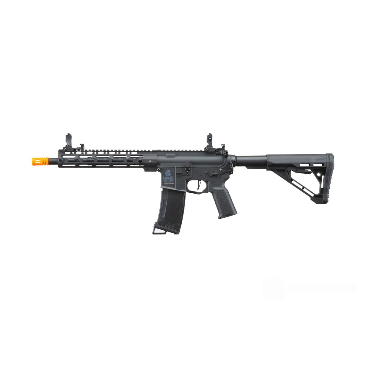 Lancer Tactical Gen 3 M-LOK 10" Airsoft M4 AEG with Delta Stock (Color: Black)