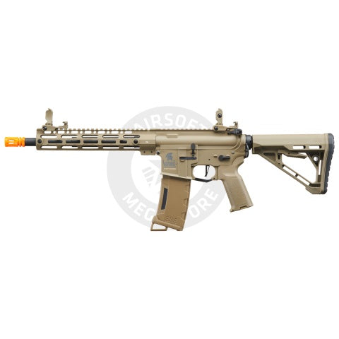 Lancer Tactical Gen 3 M-LOK 10" Airsoft M4 AEG with Delta Stock (Color: Tan)