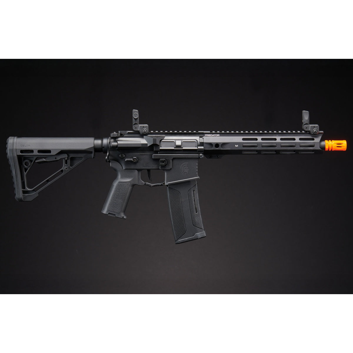 Lancer Tactical Gen 4 Predator SBR 10" Rail w/ Faxon Sight w/ Aster II - (Black)