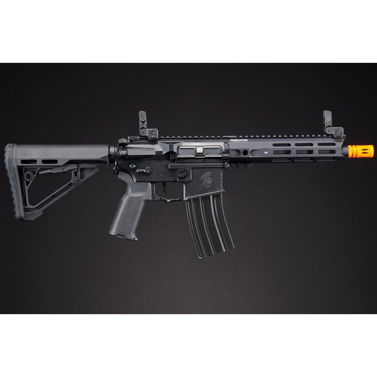 Lancer Tactical Gen 4 Predator 8" CQB AEG w/ Aster II Bluetooth ETU - (Black)
