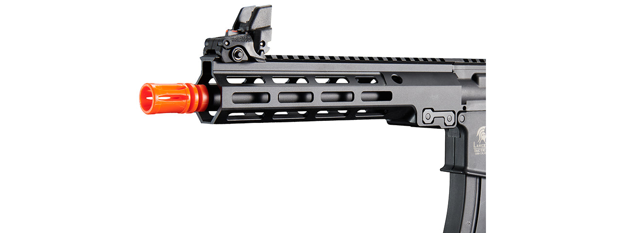 Lancer Tactical Block 3 9.5 Gas Blowback Polymer Airsoft Rifle w/ MLOK Rail by Golden Eagle - (Black)