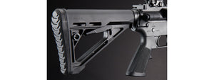 Lancer Tactical Block 3 9.5 Gas Blowback Polymer Airsoft Rifle w/ MLOK Rail by Golden Eagle - (Black)