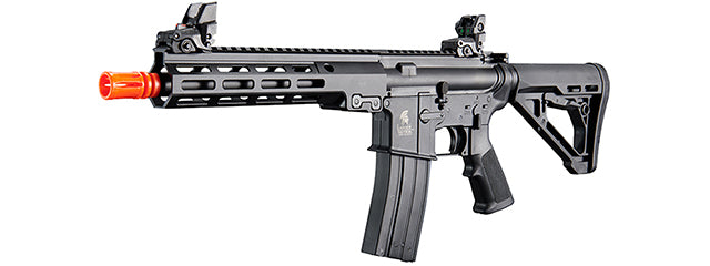 Lancer Tactical Block 3 9.5 Gas Blowback Polymer Airsoft Rifle w/ MLOK Rail by Golden Eagle - (Black)