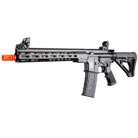 Lancer Tactical Block 3 13" Gas Blowback Airsoft Rifle w/ MLOK Rail by Golden Eagle - (Black) - FULL METAL