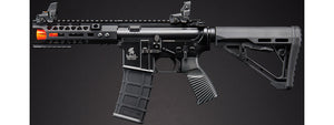 Lancer Tactical Wirecutter M4 Shorty 7 Gas Blowback Full Metal Airsoft Rifle w/ MLOK Rail by Golden Eagle - (Black)