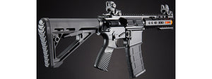 Lancer Tactical Wirecutter M4 Shorty 7 Gas Blowback Full Metal Airsoft Rifle w/ MLOK Rail by Golden Eagle - (Black)