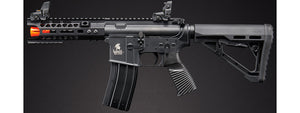 Lancer Tactical Wirecutter M4 Shorty 7 Gas Blowback Polymer Airsoft Rifle w/ MLOK Rail by Golden Eagle - (Black)
