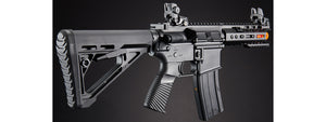 Lancer Tactical Wirecutter M4 Shorty 7 Gas Blowback Polymer Airsoft Rifle w/ MLOK Rail by Golden Eagle - (Black)